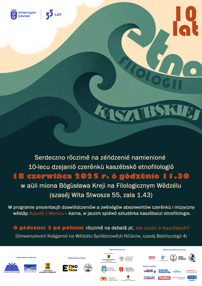Jubileusz 10-lecia etnofilologii kaszubskiej