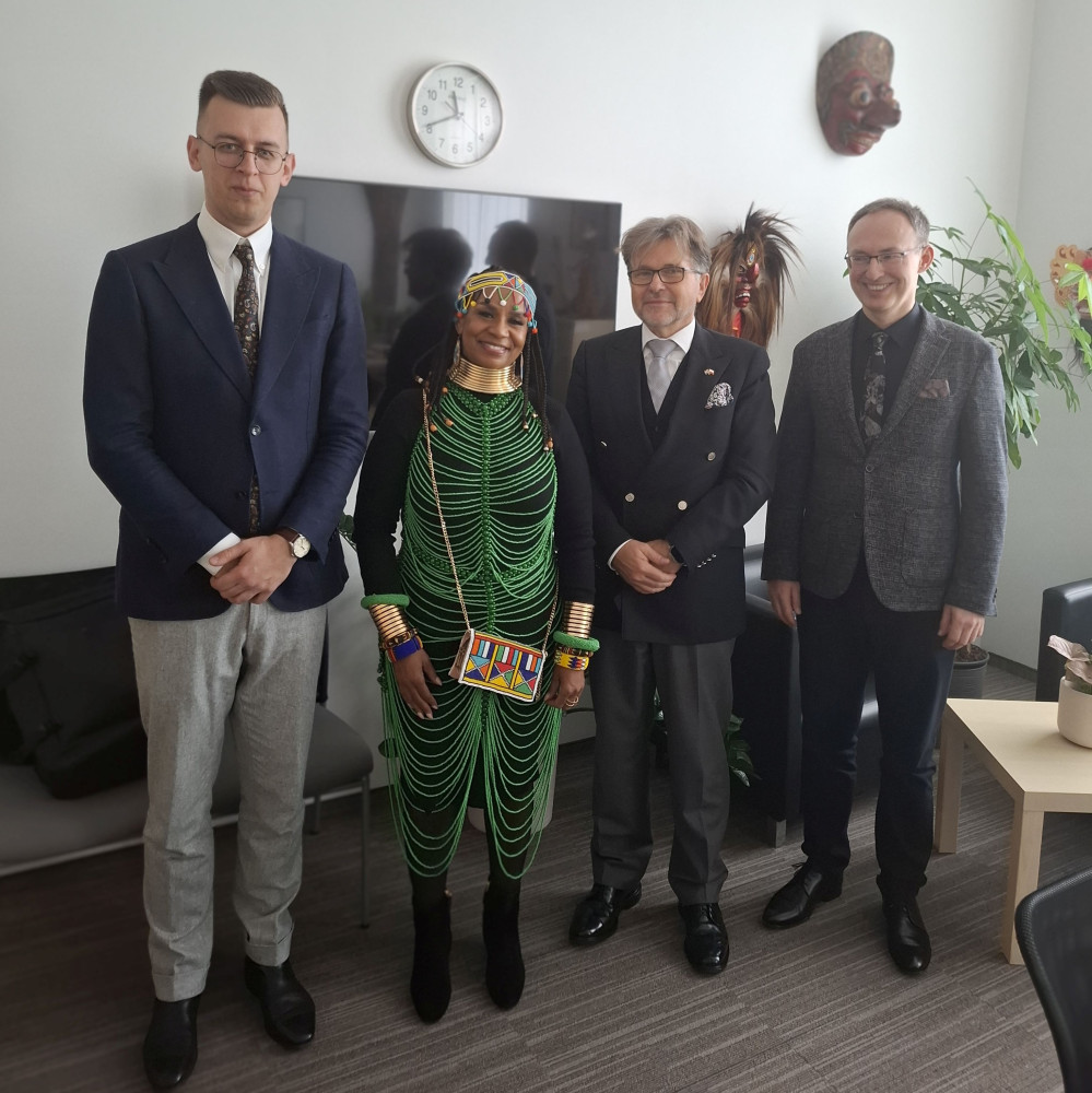 Spotkanie i wykład Nomvuli Mngomezulu, Ambasador Republiki Południowej Afryki