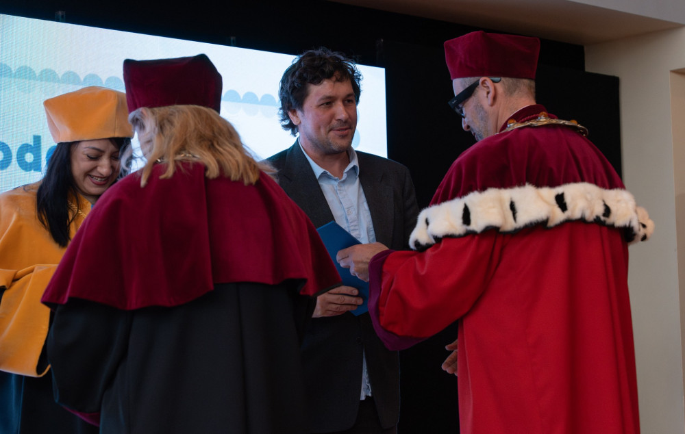 Prof. UG Tomasz Wiśniewski laureatem Nagrody „Nauczyciel Roku” im. K. C. Mrongowiusza