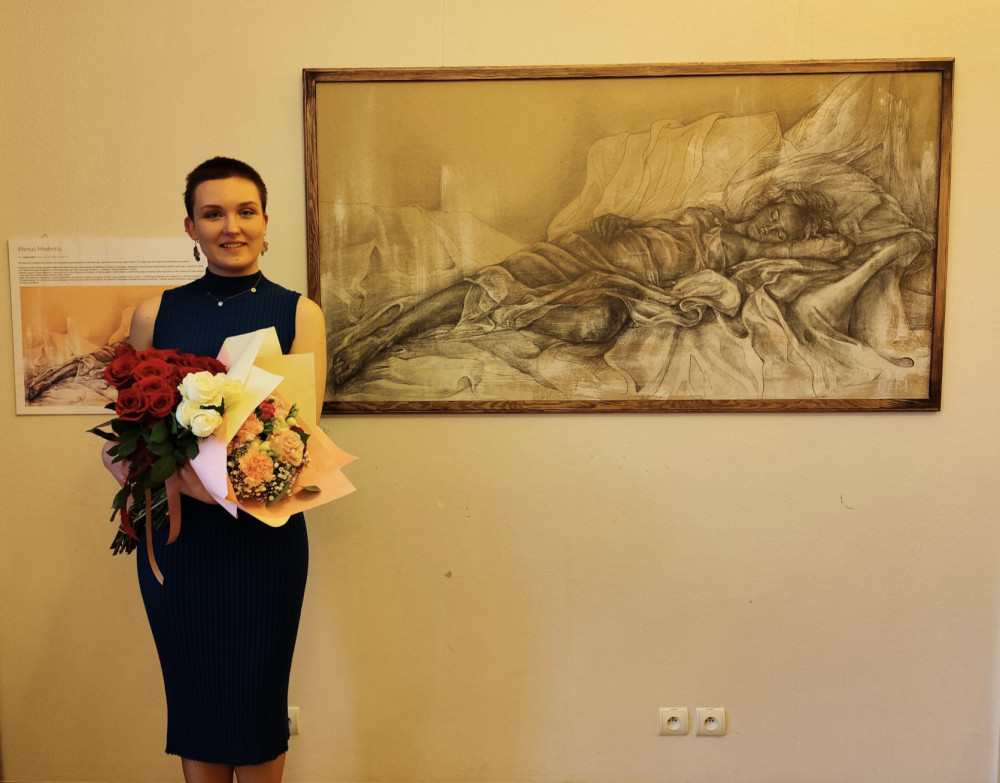  Laureaci Nagrody Artystycznej Rektora UG z Filologicznego: Zuzanna Cieśla w kategorii sztuk plastycznych