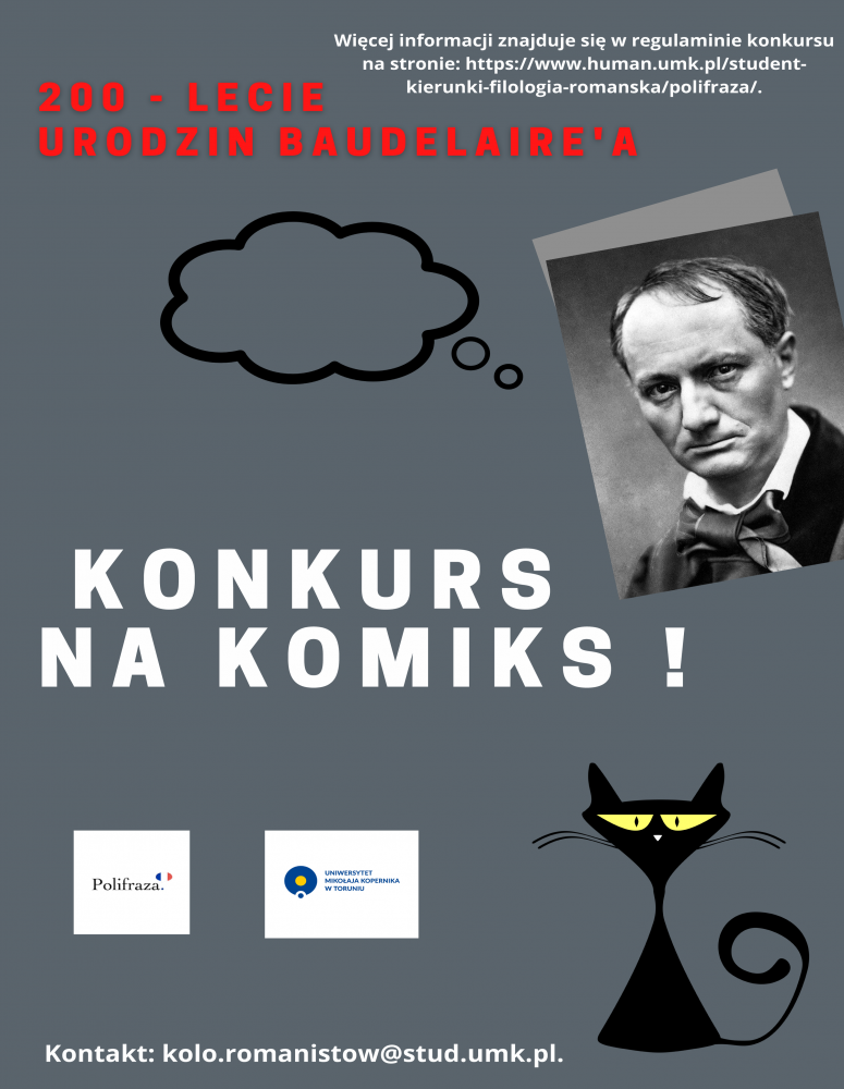 200-lecie urodzin Baudelaire'a / Konkurs na komiks