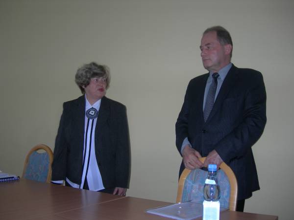 Prof. UG, dr hab. Ewa Nawrocka i prof. dr hab. Ryszard Nycz.