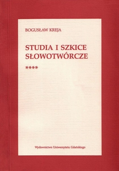 Studia i szkice słowotwórcze