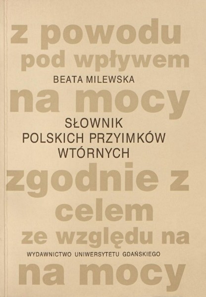 Słownik polskich przyimków wtórnych