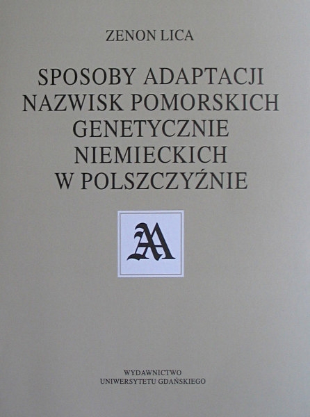 Sposoby adaptacji nazwisk pomorskich genetycznie niemieckich