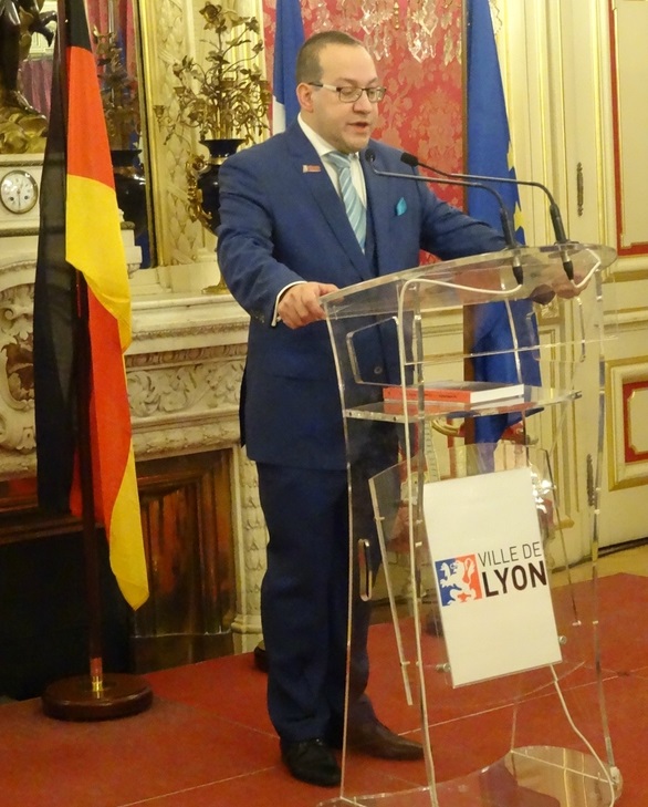 prezes pascal bouteldja - jubileuszowe przemowienie w ratuszu
