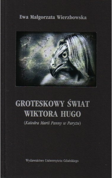 okładka książki, na ilustracji maszkaron z katedry Notre-Dame