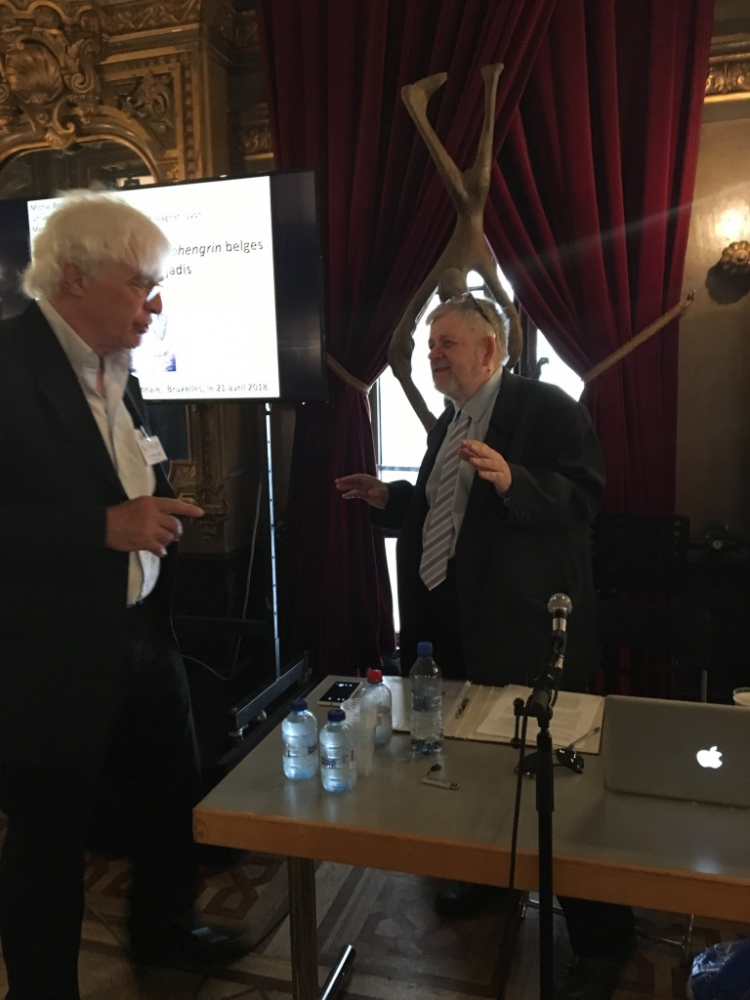 Prezes dr Muller i prof. Mrozowicki