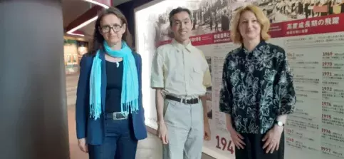 Prof. Goro Kimura, Prof. Miłosława Borzyszkowska-Szewczyk, Dr. habil. Eliza Szymańska