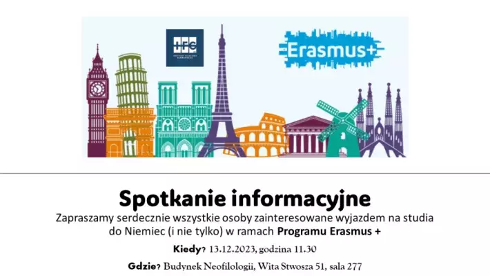 Plakat spotkania