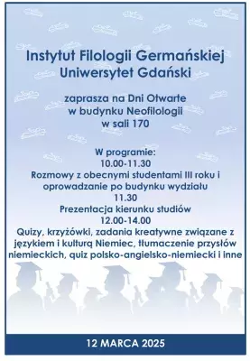 Plakat ze szczegółami wydarzenia