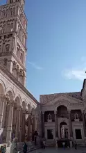Split ein altes Gebäude
