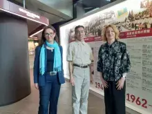 Prof. Goro Kimura, prof. Miłosława Borzyszkowska-Szewczyk, dr hab. Eliza Szymańska