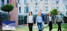 Inaguracja Roku Akademickiego 2023/24 na Filologicznym - plakat