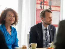 Wizyta Ambasadora Szwecji Andreasa von Beckerath w Instytucie Skandynawistyki i Fennistyki