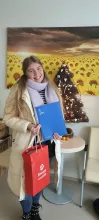 Łucja Szczepanik III nagroda w konkursie Ożywczy żywioł wiatru i morza w kategorii Studenci