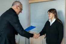 Anna Mach III nagroda w konkursie Ożywczy żywioł wiatru i morza w kategorii Uczniowie