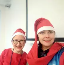 dr Monika Szafrańska i dr Marta Bieszk