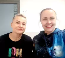 mgr Błaszkowska i dr Bieszk
