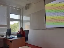 Wystąpienie studentki