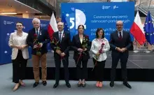 Pracownicy naukowi: Jolanta Hinc, Stanisław Milewski, Mirosław Ossowski i Hadrian Lankiewicz z naszego Wydziału odznaczeni Medalami RP za Długoletnią Służbę