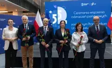 Pracownicy naukowi: Jolanta Hinc, Stanisław Milewski, Mirosław Ossowski i Hadrian Lankiewicz z naszego Wydziału odznaczeni Medalami RP za Długoletnią Służbę