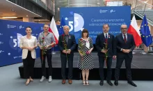 Pracownicy naukowi: Jolanta Hinc, Stanisław Milewski, Mirosław Ossowski i Hadrian Lankiewicz z naszego Wydziału odznaczeni Medalami RP za Długoletnią Służbę