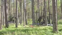 Wizyta delegacji z UAM i UG w Muzeum Piaśnickim i Sanktuarium w Lasach Piaśnickich