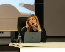 Fotoreportaż z konferencji "(Post)zależnościowe rezyliencje. O próbach wyzwalania się z przemocy w literaturze i kulturze" Fot. Bartłomiej Jętczak