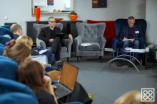 Fotoreportaż z konferencji "(Post)zależnościowe rezyliencje. O próbach wyzwalania się z przemocy w literaturze i kulturze" Fot. Jacek Klejment Art Production 