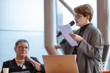 Fotoreportaż z konferencji "(Post)zależnościowe rezyliencje. O próbach wyzwalania się z przemocy w literaturze i kulturze" Fot. Jacek Klejment Art Production 