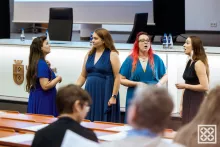 Fotoreportaż z konferencji "(Post)zależnościowe rezyliencje. O próbach wyzwalania się z przemocy w literaturze i kulturze" Fot. Jacek Klejment Art Production 