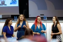 Fotoreportaż z konferencji "(Post)zależnościowe rezyliencje. O próbach wyzwalania się z przemocy w literaturze i kulturze" Fot. Jacek Klejment Art Production 