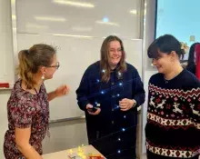 studentki z dr Szafrańską