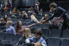 IV Trójmiejski Konkurs Wiedzy o Filmie - laureaci nagrodzeni indeksami na kierunek wiedza o filmie i kulturze audiowizualnej na Filologicznym UG