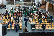IV Gala Aktywności Studenckiej i Doktoranckiej - nasi studenci Zuzanna Cieśla, Seweryn Łyś, Anna Witkowska i Adam Dobrocki Laureatami Nagród Artystycznych UG