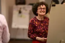 Marie-Hélène Lafon z wizytą na Wydziale Filologicznym UG