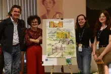 Marie-Hélène Lafon z wizytą na Wydziale Filologicznym UG