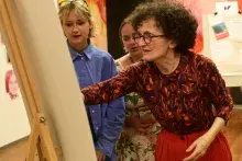 Marie-Hélène Lafon z wizytą na Wydziale Filologicznym UG