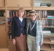 dr Beata Niklewicz i prof. Grażyna Tomaszewska
