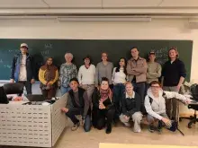 Prof. Sibińska oraz dr Garczyńska wraz ze studentami podczas wizyty na Uniwersytecie Południowo-Wschodniej Norwegii 