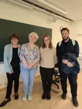 Prof. Sibińska oraz dr Garczyńska podczas wizyty na Uniwersytecie Południowo-Wschodniej Norwegii 