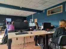 Wizyta Prof. Michaela Sampsona