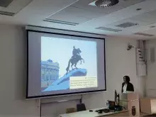 Spotkanie z Panią Ewa Ziółkowską, do roku 2022 dyrektorem Instytutu Polskiego w Petersburgu