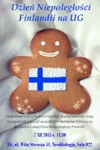 DZIEŃ NIEPODLEGŁOŚCI FINLANDII / SUOMEN ITSENÄISYYSPÄIVÄ W KATEDRZE SKANDYNAWISTYKI UNIWERSYTETU GDAŃSKIEGO