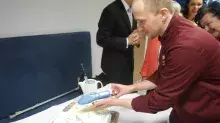 JUBILEUSZ 45-LECIA PRACY AKADEMICKIEJ DOKTORA STANISŁAWA ULASZKA —  CHARYZMATYCZNEGO NAUCZYCIELA, TŁUMACZA I ARTYSTY