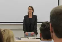 Spotkanie studentów linii fińskiej z Jej Ekscelencją Hanną Lehtinen, Ambasadorem Finlandii