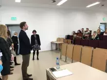 Rozpoczęcie nowego roku akademickiego i spotkanie ze studentami pierwszego roku