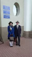 Studenci filologii rosyjskiej na konferencji w Kaliningradzie