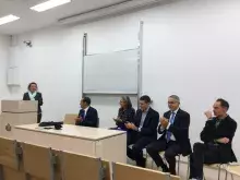 Wizyta ambasadora Francji w Instytucie Filologii Romańskiej